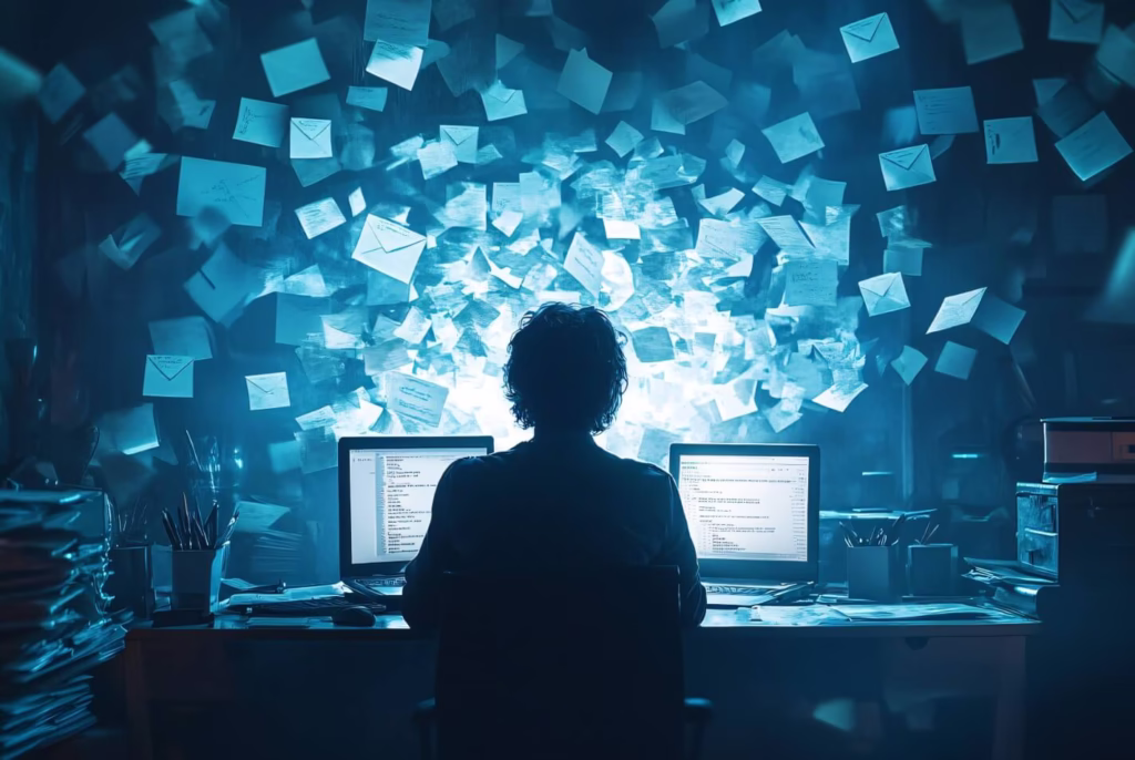 a person with autism faces challenges when communicating via email at work